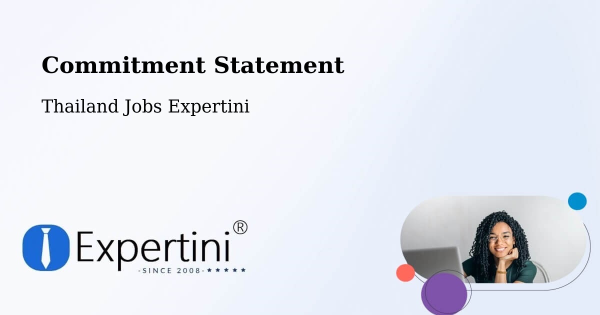 Corporate Commitment – Si Bun Rueang - Thailand Jobs Expertini