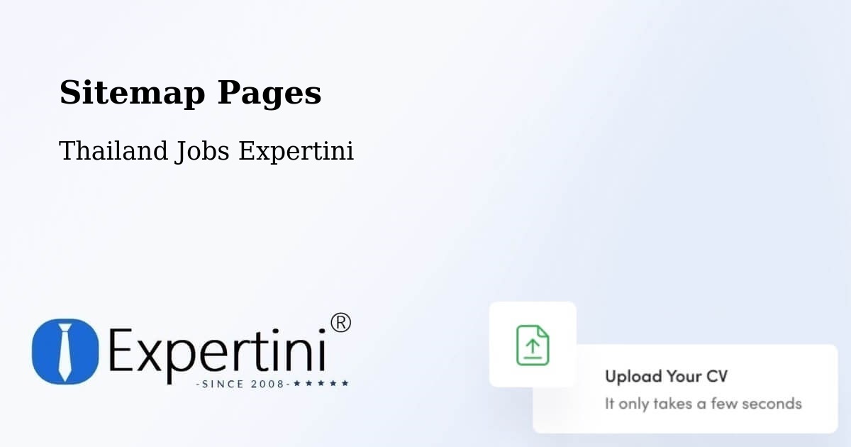 Sitemap Pages - Si Bun Rueang - Thailand Jobs Expertini